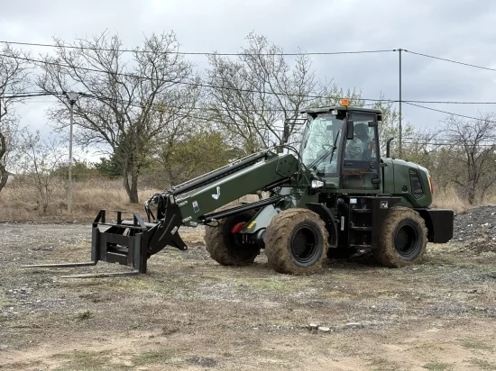 Челни товарачи Телескопичен Товарач Müller TL725