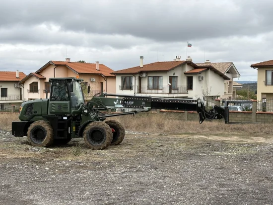 Челни товарачи Телескопичен Товарач Müller TL725