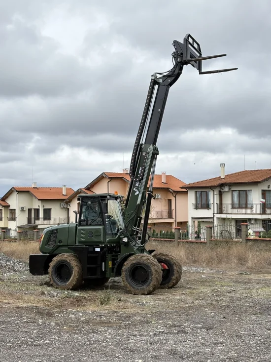 Челни товарачи Телескопичен Товарач Müller TL725