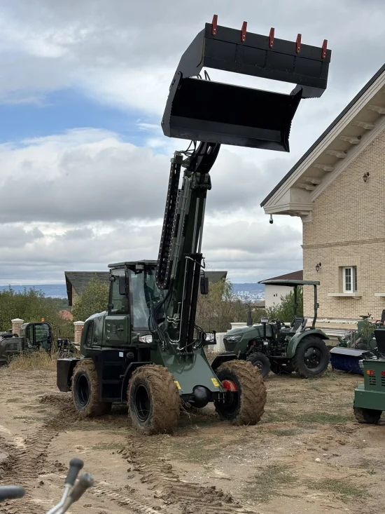 Челни товарачи Телескопичен Товарач Müller TL725