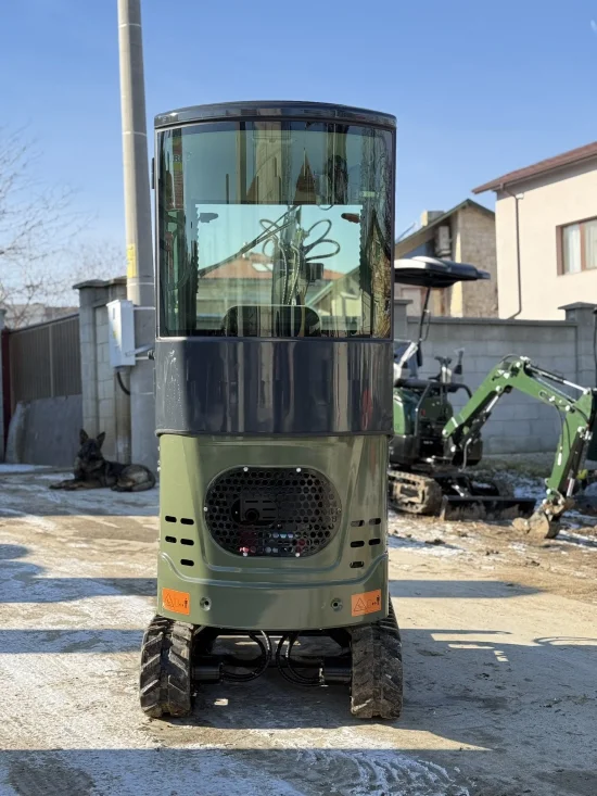Багери Мини Багер Müller E1.0B Кабина