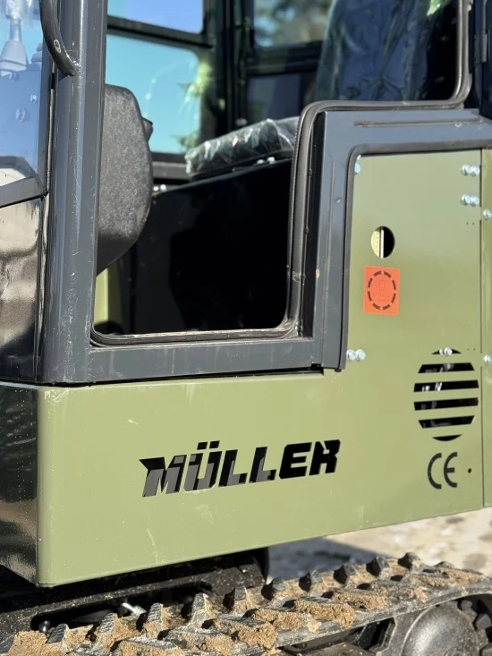 Багери Мини Багер Müller E1.0B Кабина