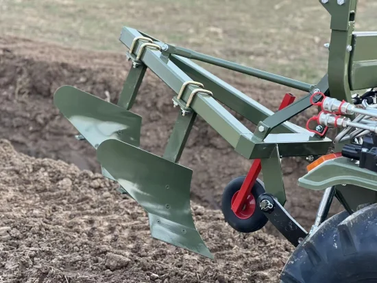 Трактори Трактор Müller T18 с Челен Товарач Кофа + Шишове за бали, Ремарке, Плуг, Фреза