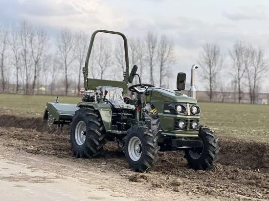 Трактори Трактор Müller T18 с Челен Товарач Кофа + Шишове за бали, Ремарке, Плуг, Фреза