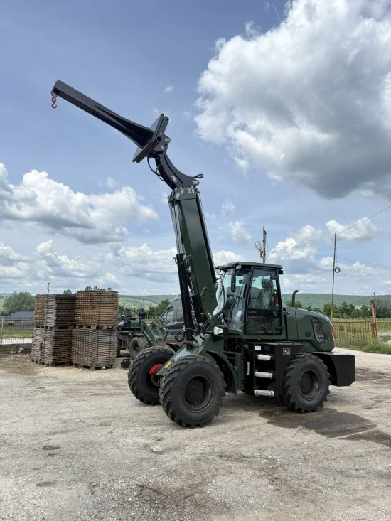 Челни товарачи Телескопичен Товарач Müller TL725