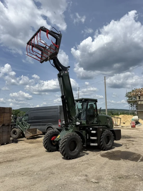Челни товарачи Телескопичен Товарач Müller TL725