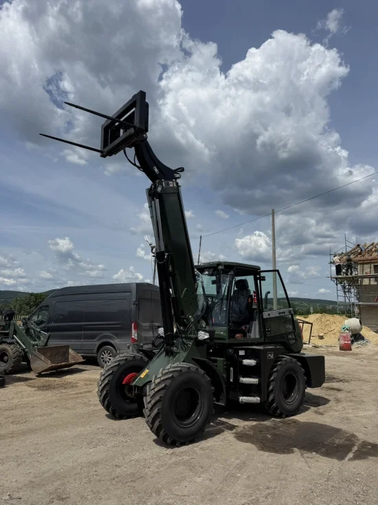 Челни товарачи Телескопичен Товарач Müller TL725