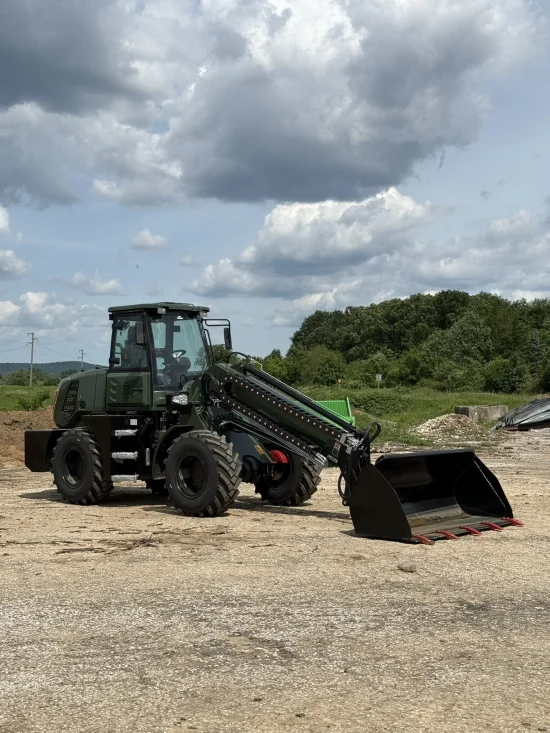 Челни товарачи Телескопичен Товарач Müller TL725