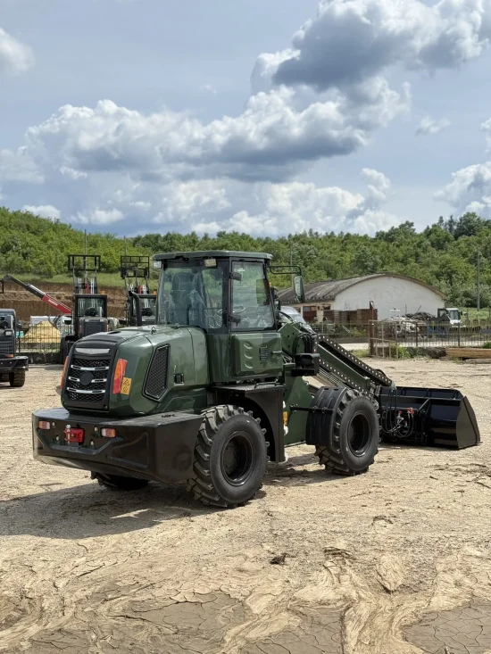 Челни товарачи Телескопичен Товарач Müller TL725