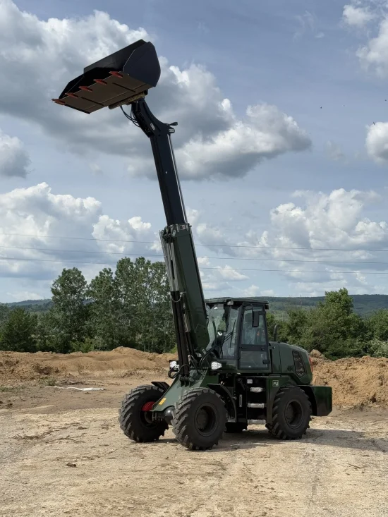 Челни товарачи Телескопичен Товарач Müller TL725