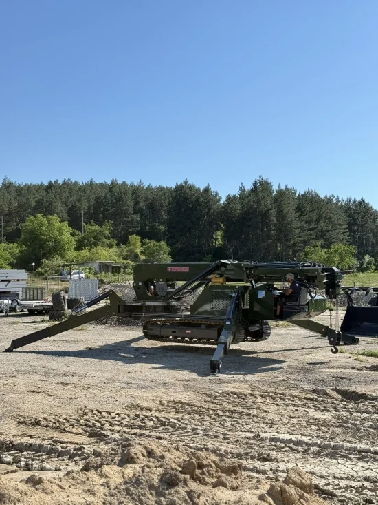 Спайдър Кранове Спайдър Кран Müller SC12.0