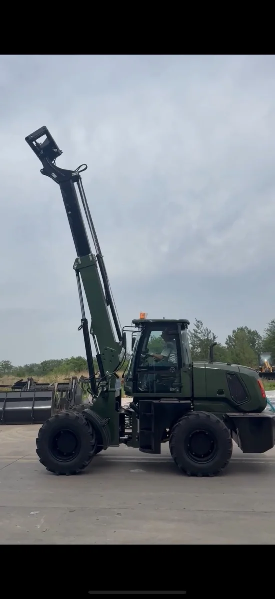 Челни товарачи Телескопичен Товарач Müller TH725